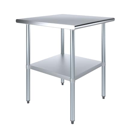 Amgood 30 in. x 30 in. Stainless Steel Table AMG WT-3030